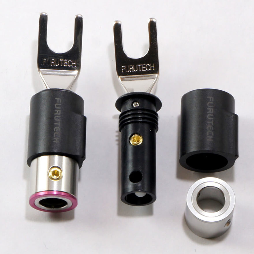 Furutech FT211 (R) Speaker Spade Connectors MCRU