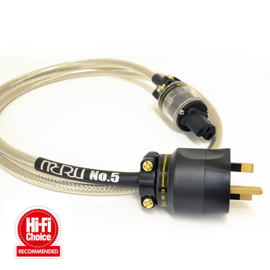 MCRU Audiophile 4mm Mains Cable per Metre MCRU