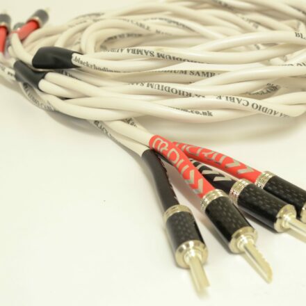 Black Rhodium Samba MCRU Special Edition Speaker Cables