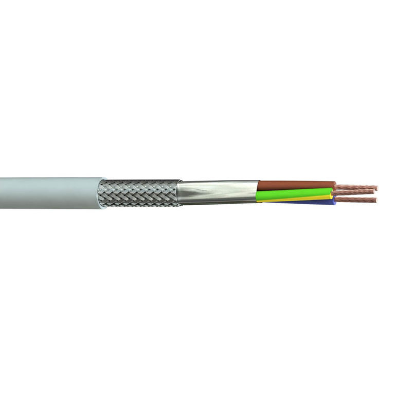 MCRU Double Screened Mains Spur Cable MCRU