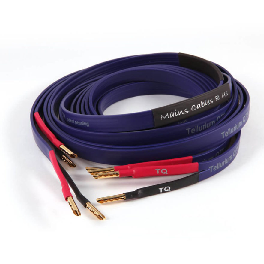 Tellurium Q Blue Speaker Cable 3 metre pair MCRU