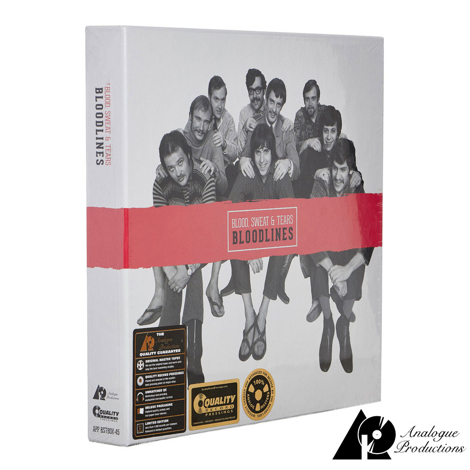 Blood Sweat Tears Bloodlines Analogue Productions 0g Vinyl Box Set Mcru