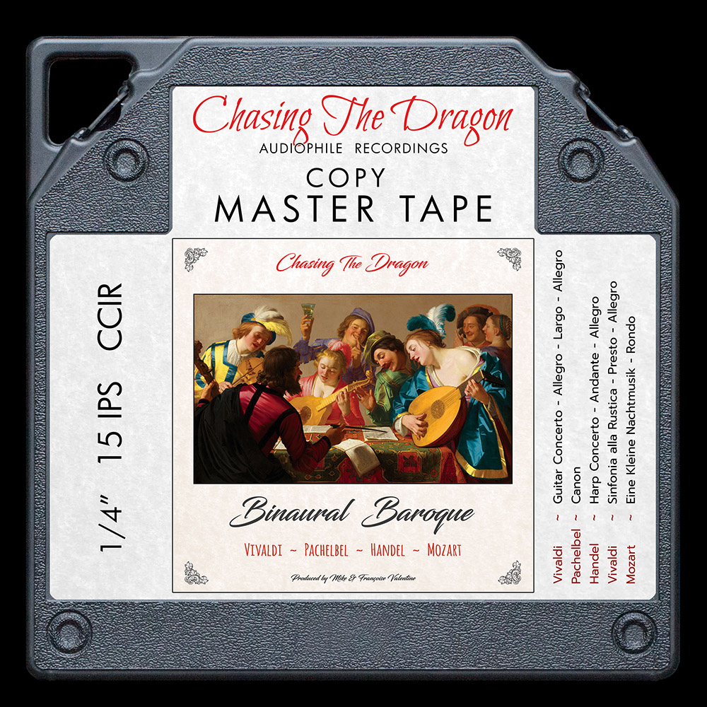 Binaural Baroque - Chasing the Dragon - Reel To Reel 1/4 15 ips Offer -  MCRU