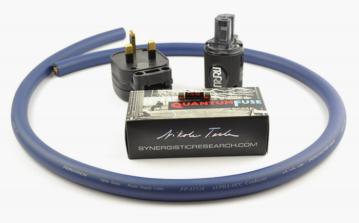 IEC FITS ARCAMSONY MCRU NO.104 DIY MAINS LEAD SETFURUTECH QUALITY PLUG 