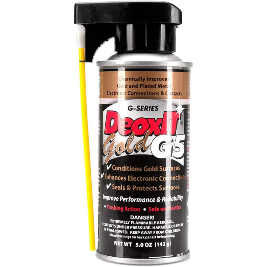 Caig Deoxit Gold G5 5Oz (142G) Spray Contact Cleaner MCRU
