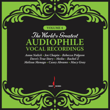 Various Artists – The World’s Greatest Audiophile Vocal Recordings Vol. 4 – Chesky Records 180G Green Vinyl LP