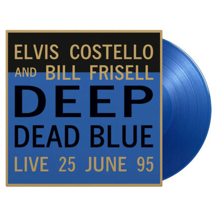 Elvis Costello and Bill Frisell Deep Dead Blue - Live At Meltdown: Limited Translucent Blue Vinyl LP