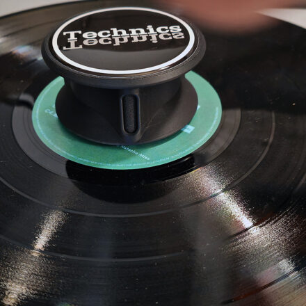 The MCRU PWC Technics Record Stabilizer