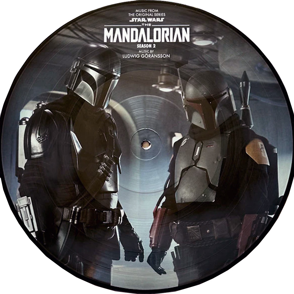 Mandalorian-Season-2 Ludwig Göransson - Mandalorian Season 2 Soundtrack Picture Disc Vinyl LP - Image 1
