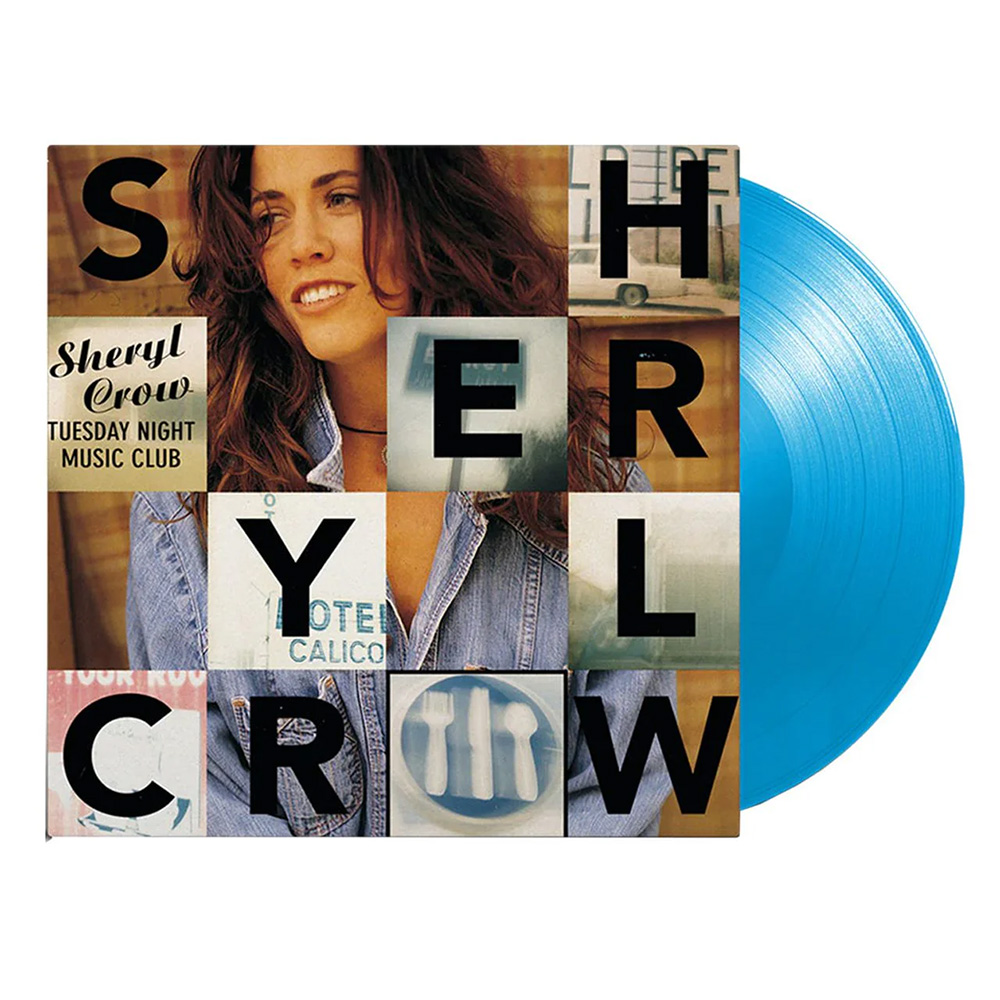Sheryl-Crow-Tuesday-Night-Music-Club Sheryl Crow – Tuesday Night Music Club – Gatefold Blue Vinyl LP - Image 1